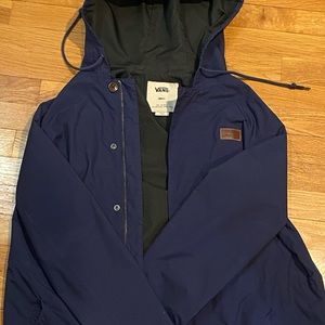 Vans Navy Blue Light Jacket Size S